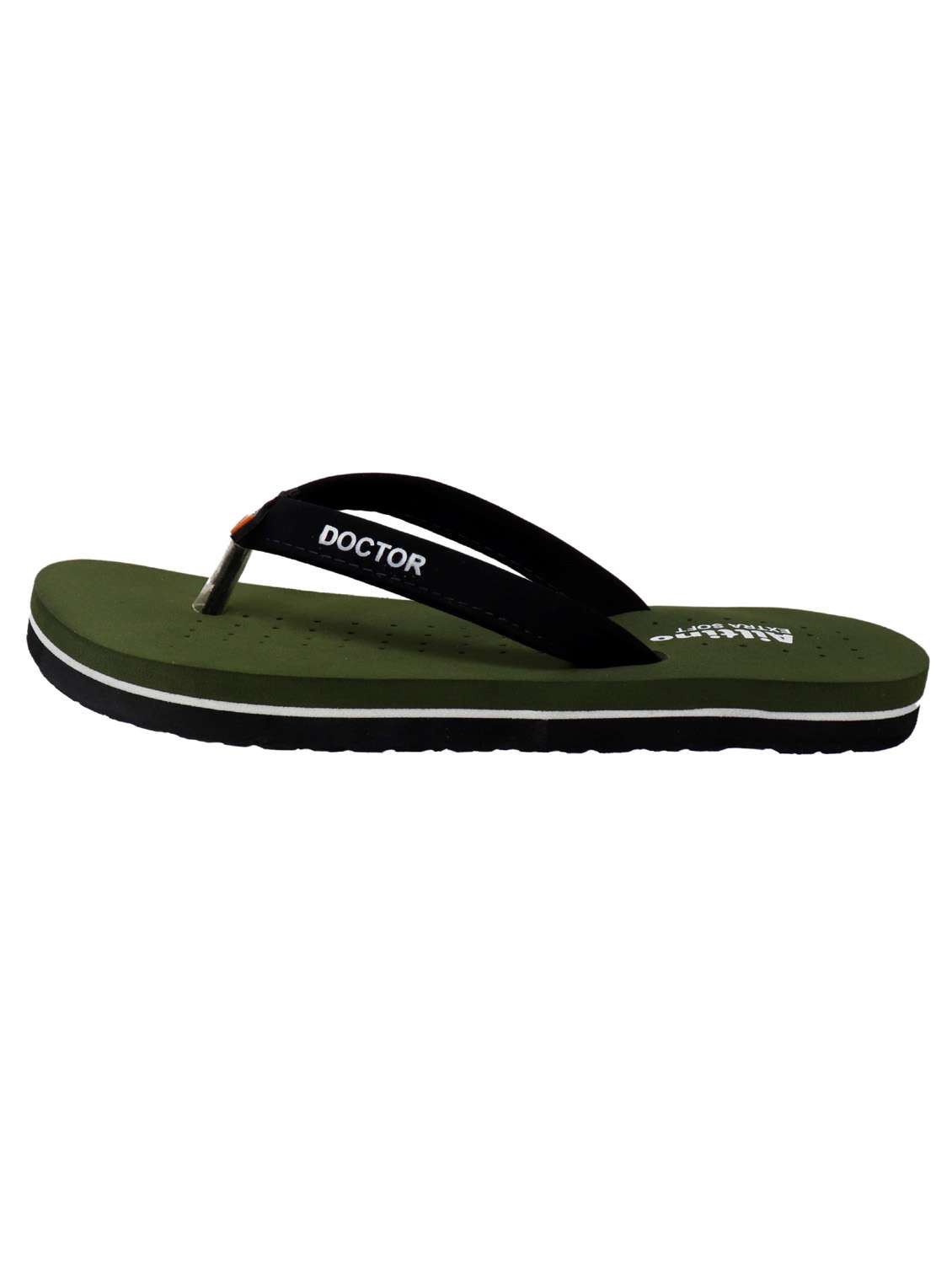 women printed toe separator slippers - 18640817 - Standard Image - 3