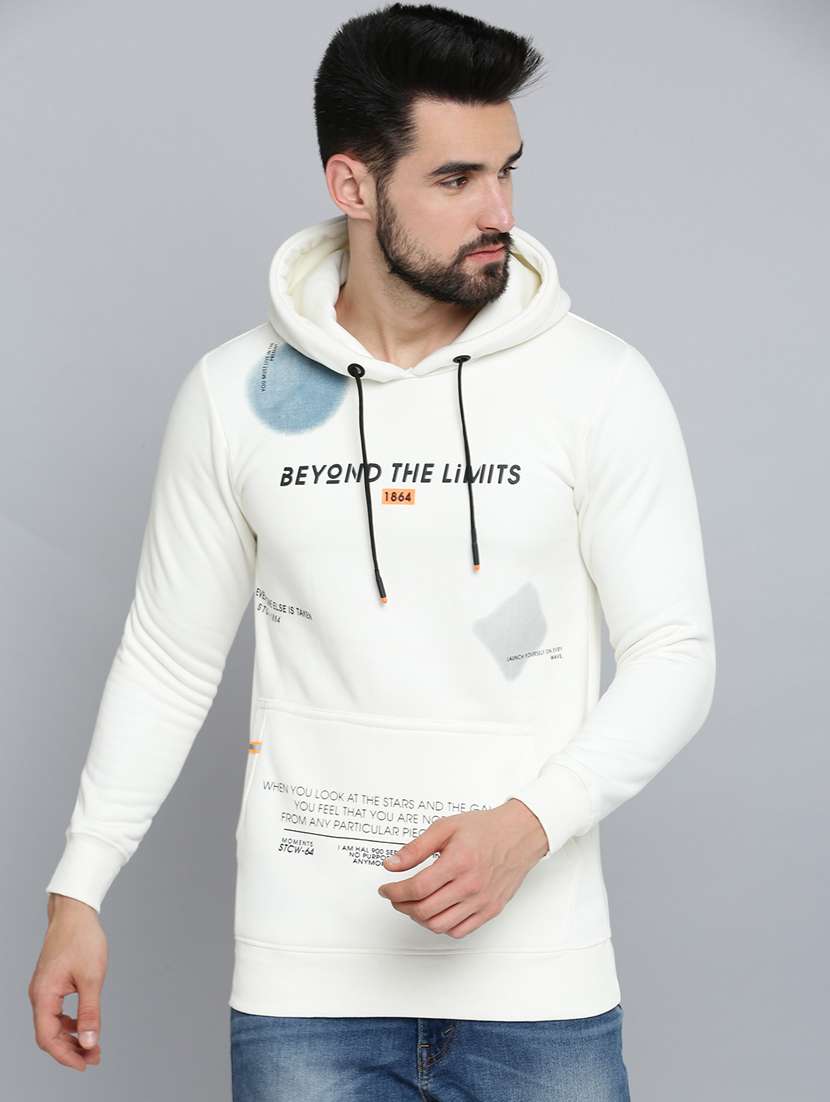 Buy online Mens Front Print Sweatshirt from top wear for Men by
