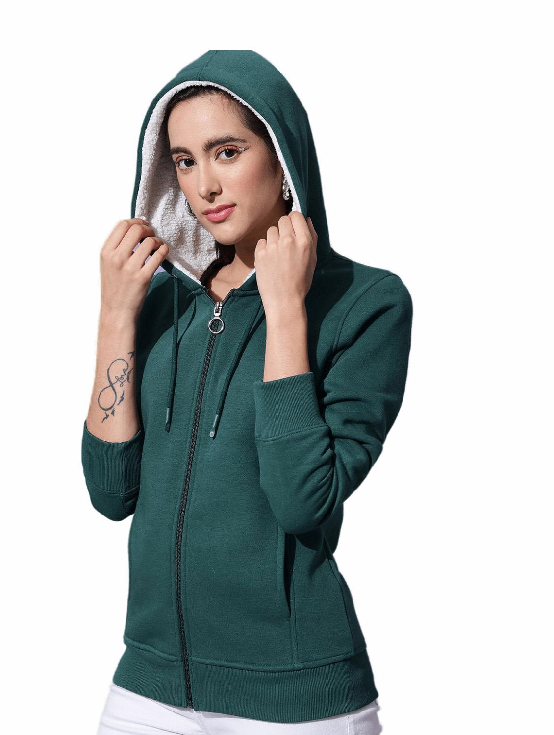 zip up hooded sweatshirt - 18642429 - Zoom Image - 0