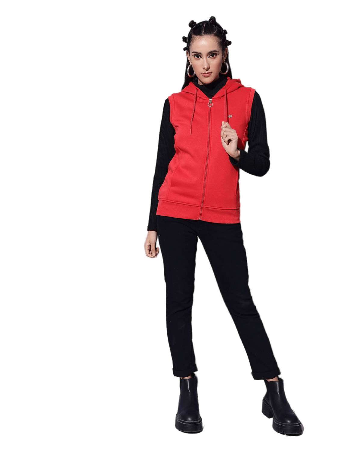women's plain sweatshirt - 18642446 - Standard Image - 3