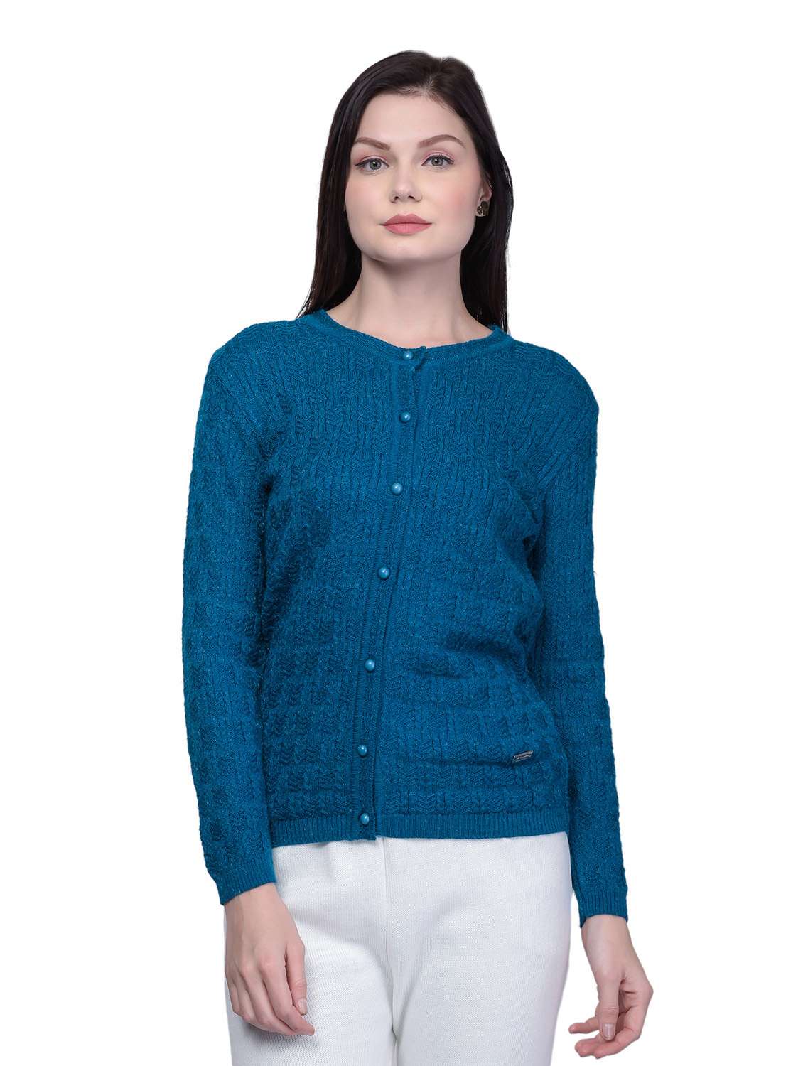 open front wool cardigan - 18642561 -  Zoom Image - 0