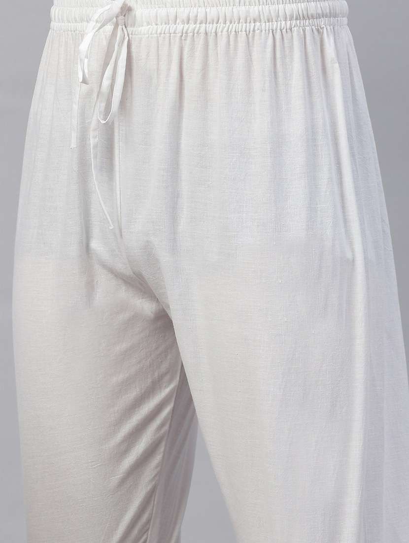 self designed kurta and trousers set - 18645161 -  Standard Image - 5