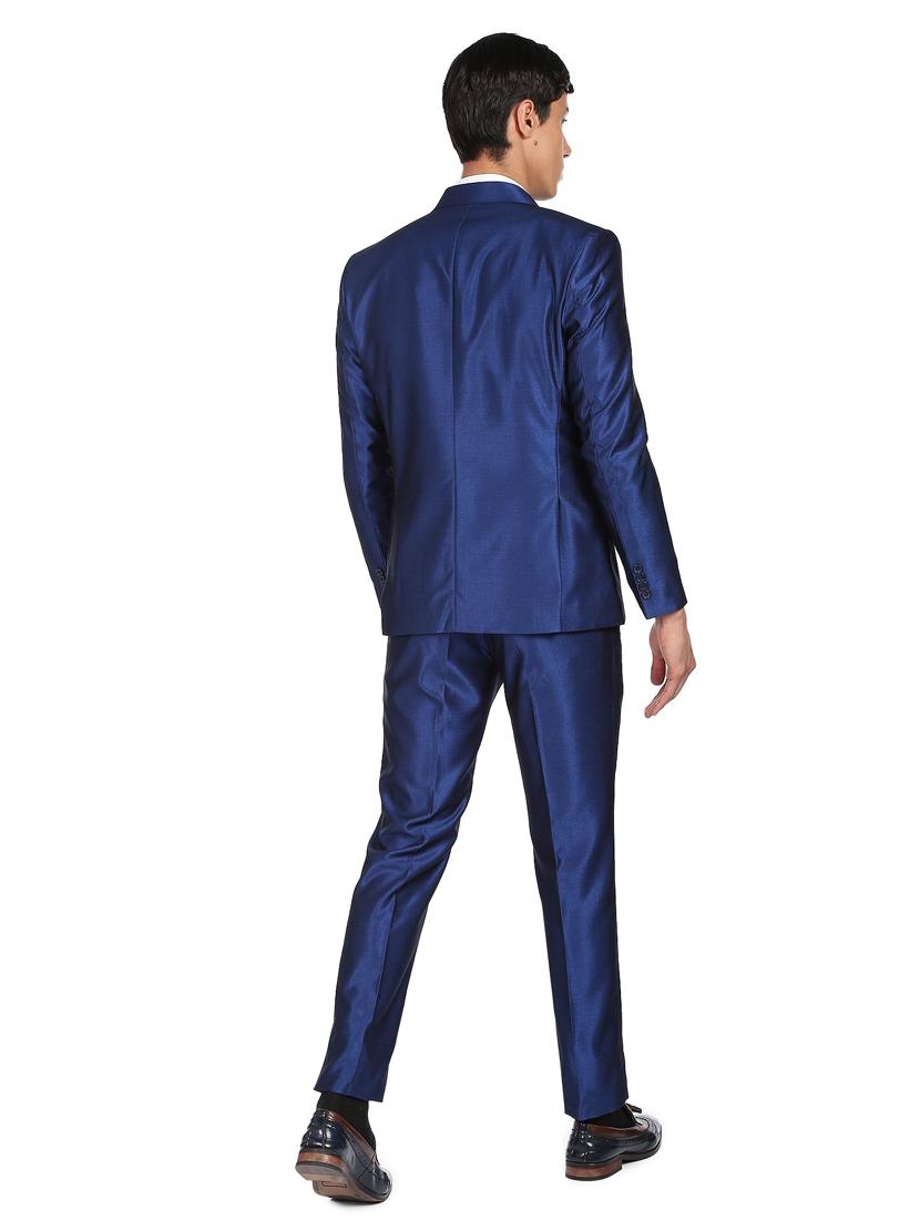 solid single breasted suit - 18645212 - Standard Image - 3
