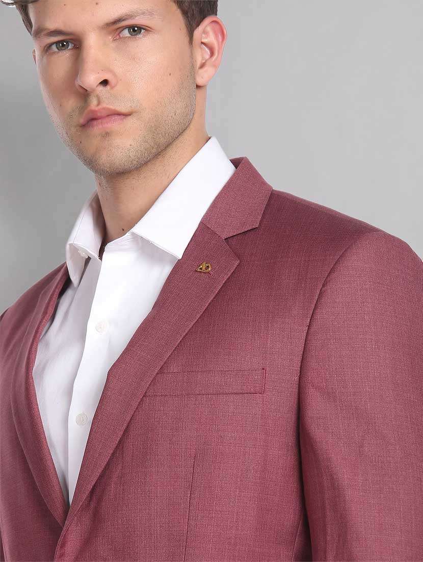 solid single breasted formal blazer - 18645433 -  Standard Image - 5