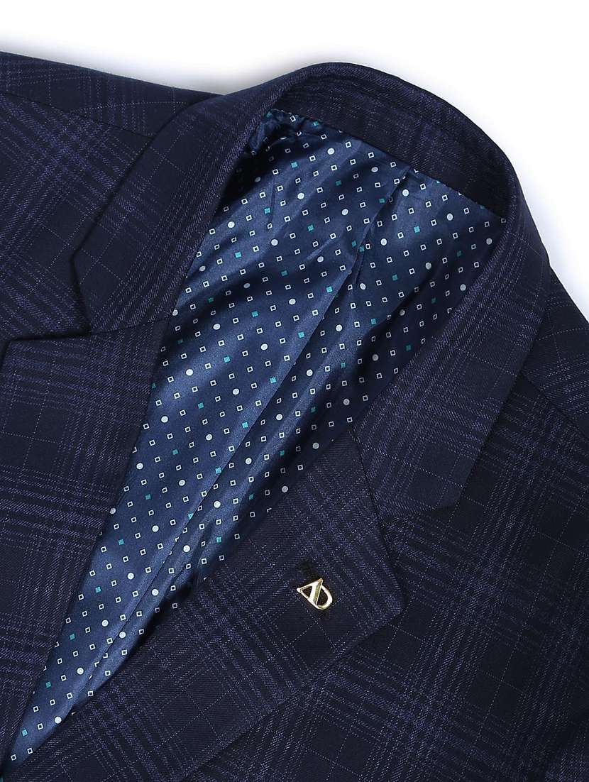 solid single breasted formal blazer - 18645435 - Standard Image - 5