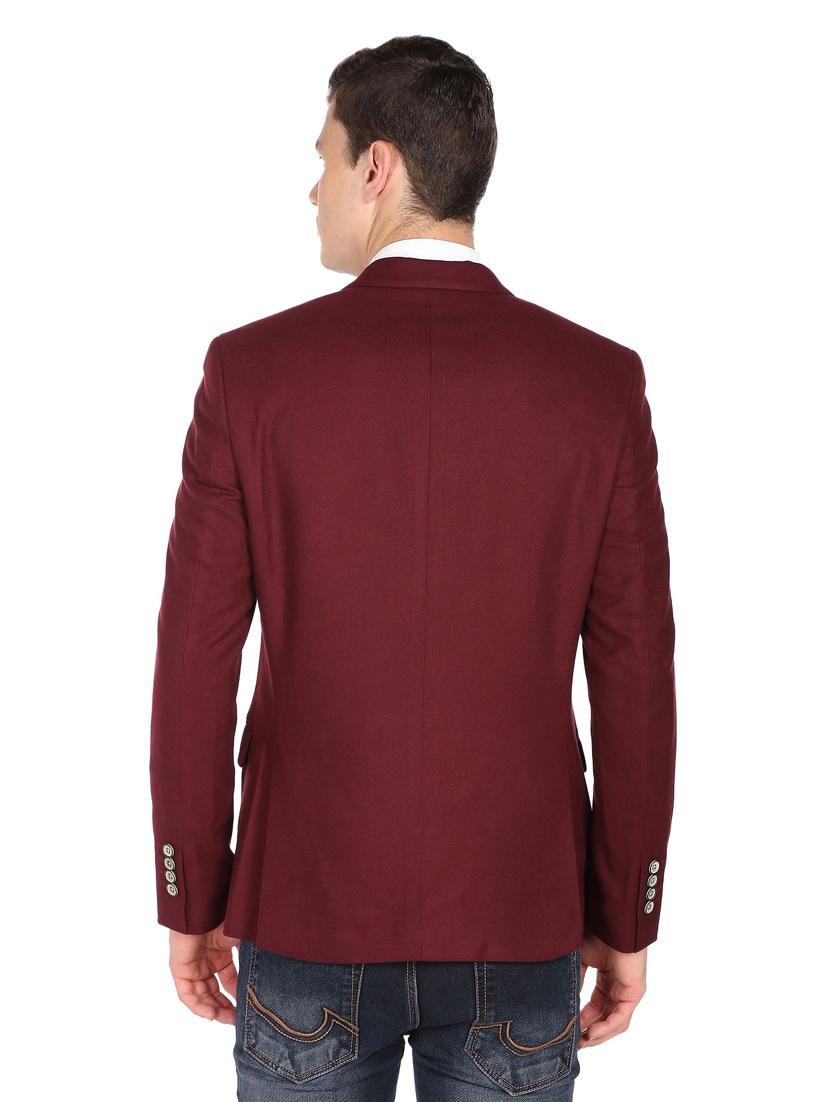 solid single breasted formal blazer - 18645812 - Standard Image - 3