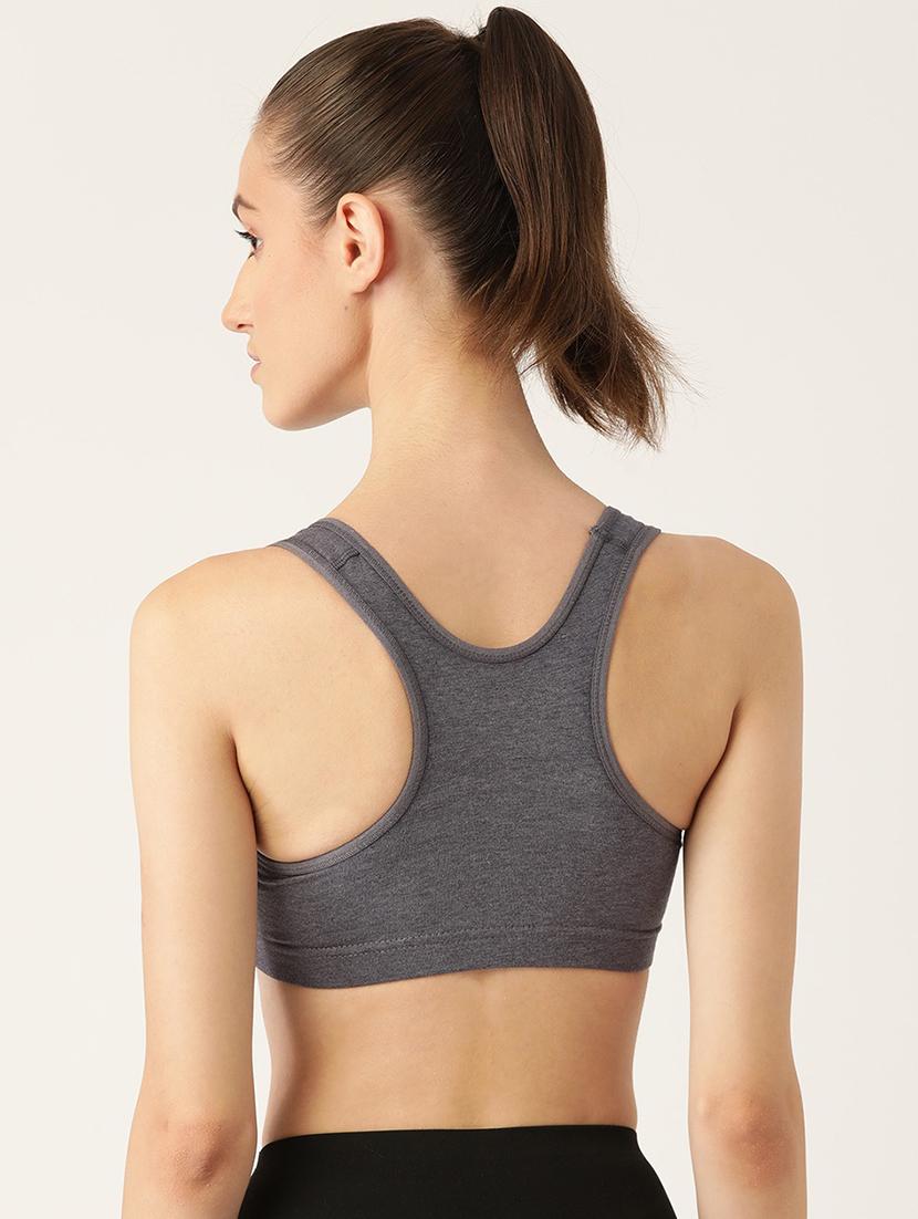 pack of 2 solid sports bra - 18646630 - Standard Image - 3