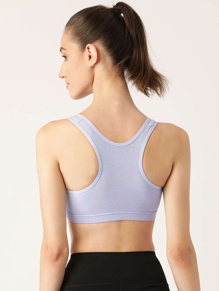 pack of 2 solid sports bra - 18646640 - Standard Image - 3