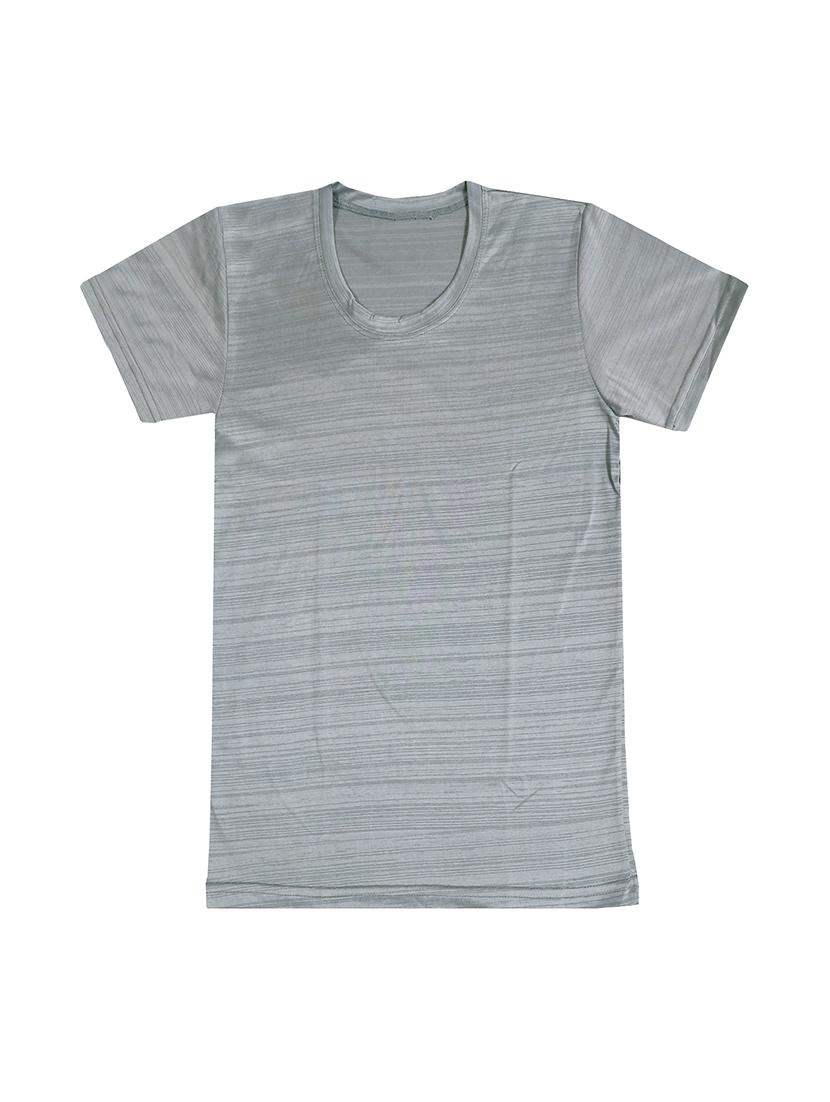 boys round neck solid t-shirt  - 18646665 -  Zoom Image - 0
