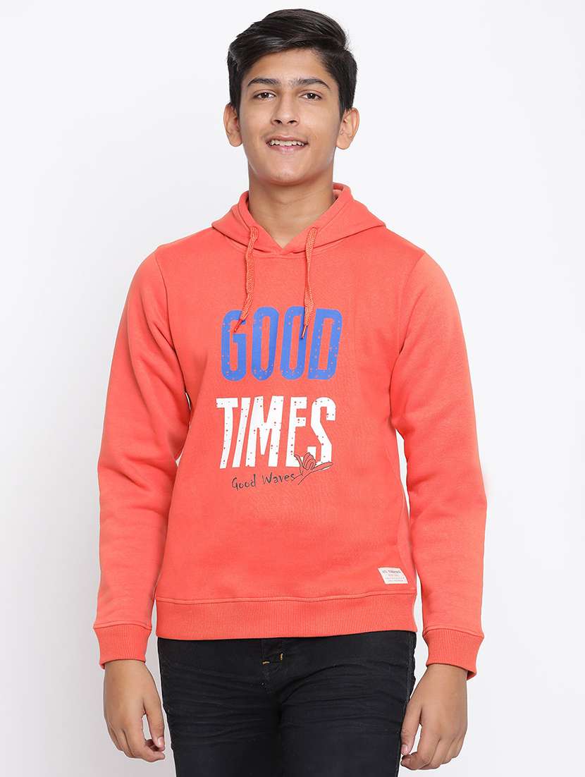 boys typography sweatshirt