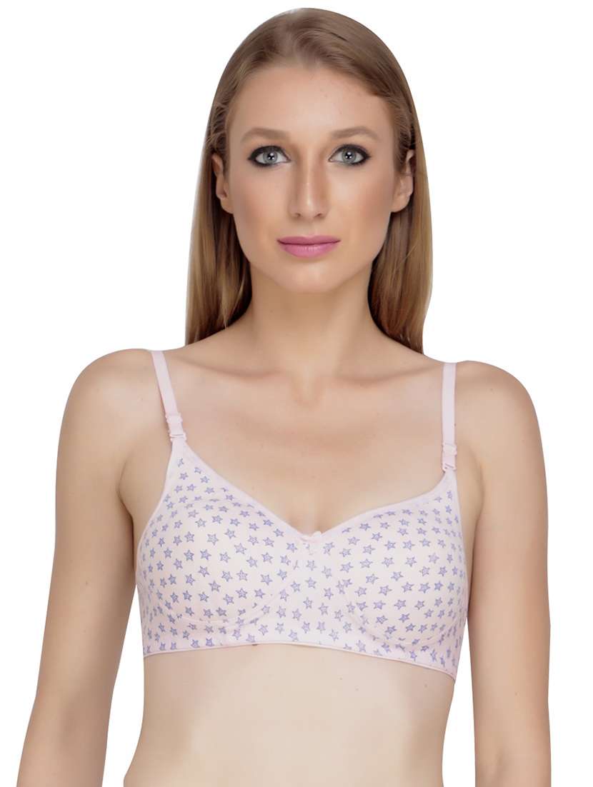 pack of 3 printed multi colored bra - 18650509 - Standard Image - 3