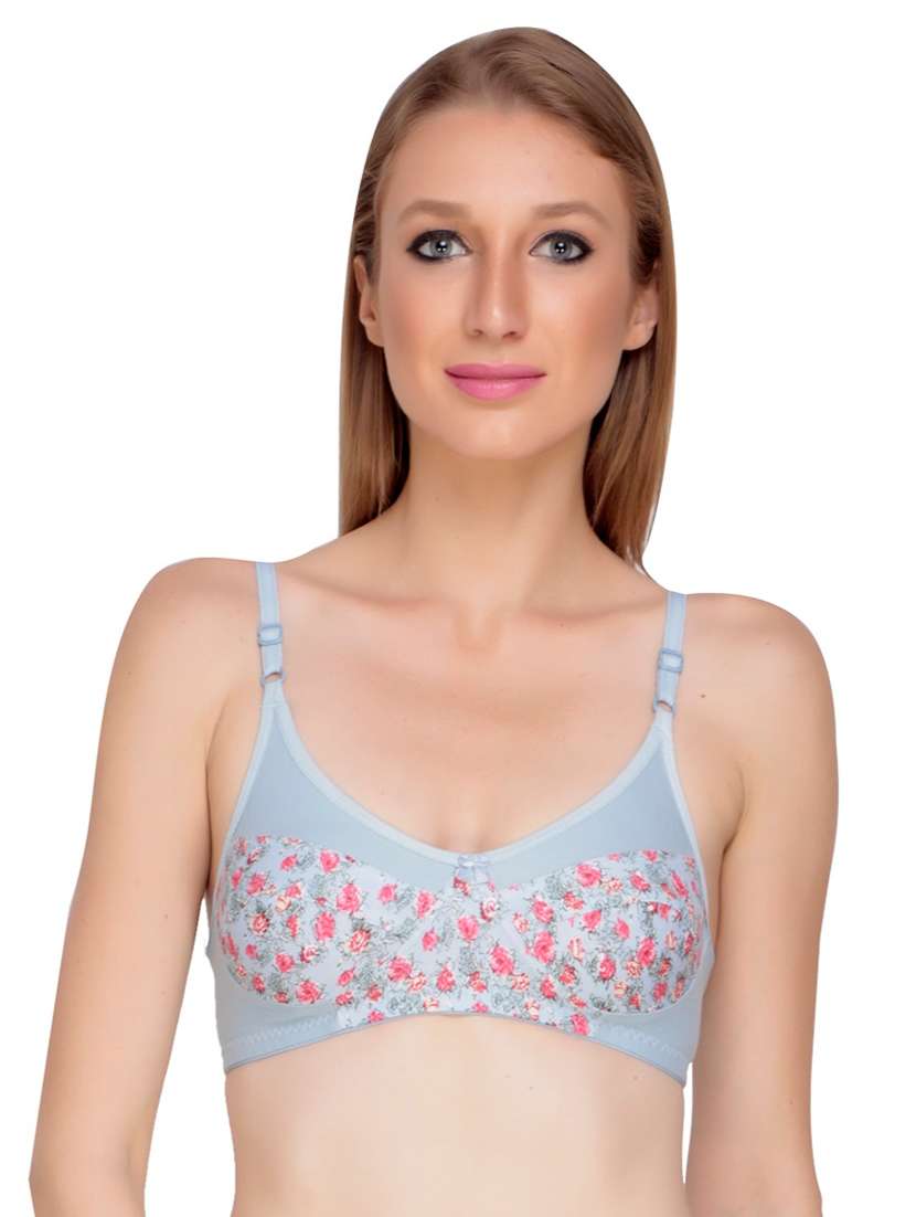 pack of 3 floral print multi colored bra - 18650514 - Standard Image - 5