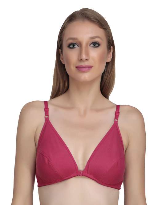 solid non padded push up bra - 18650527 - Standard Image - 0