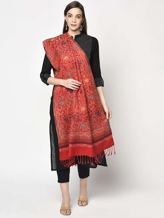 women's florals shawl