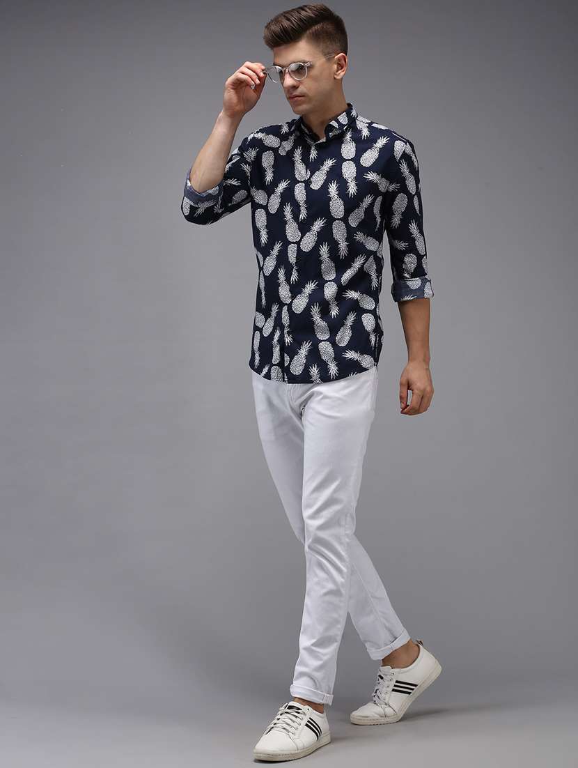 mens quirky casual shirt - 18650823 - Standard Image - 3