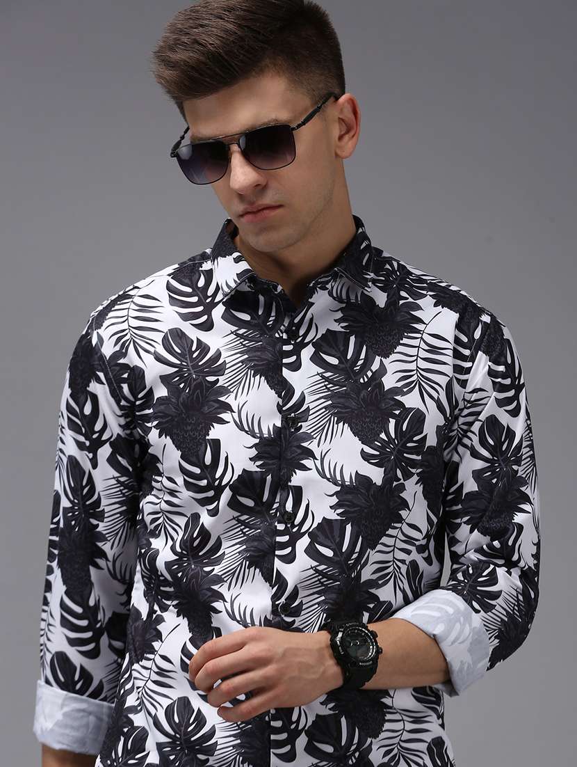 mens tropical casual shirt - 18650840 -  Standard Image - 3
