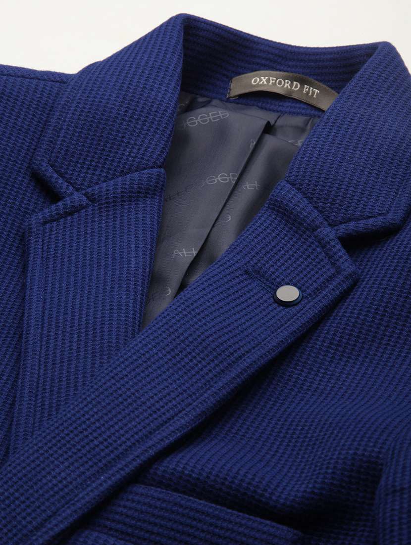 single breasted solid casual blazer - 18651017 -  Standard Image - 5