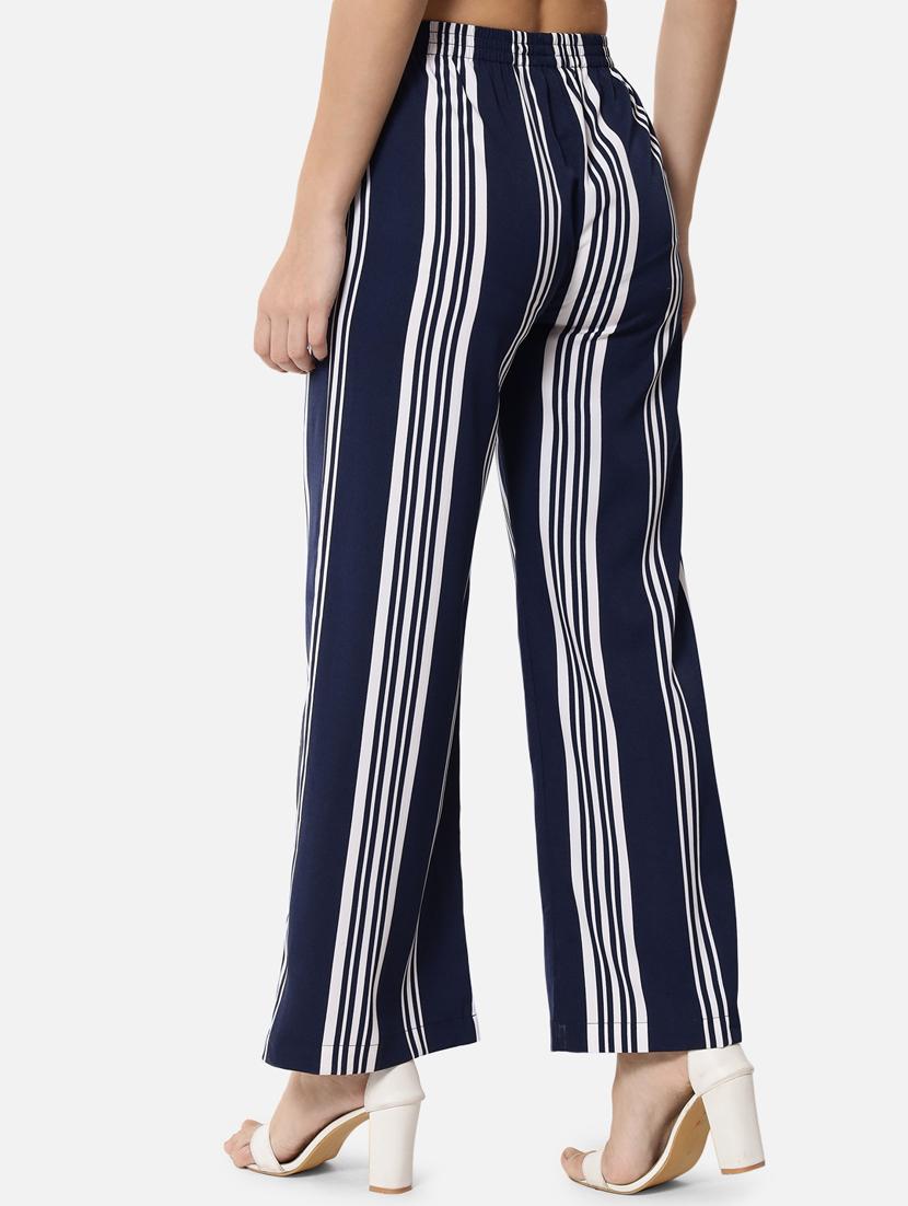 mid rise striped palazzo - 18651175 -  Standard Image - 3