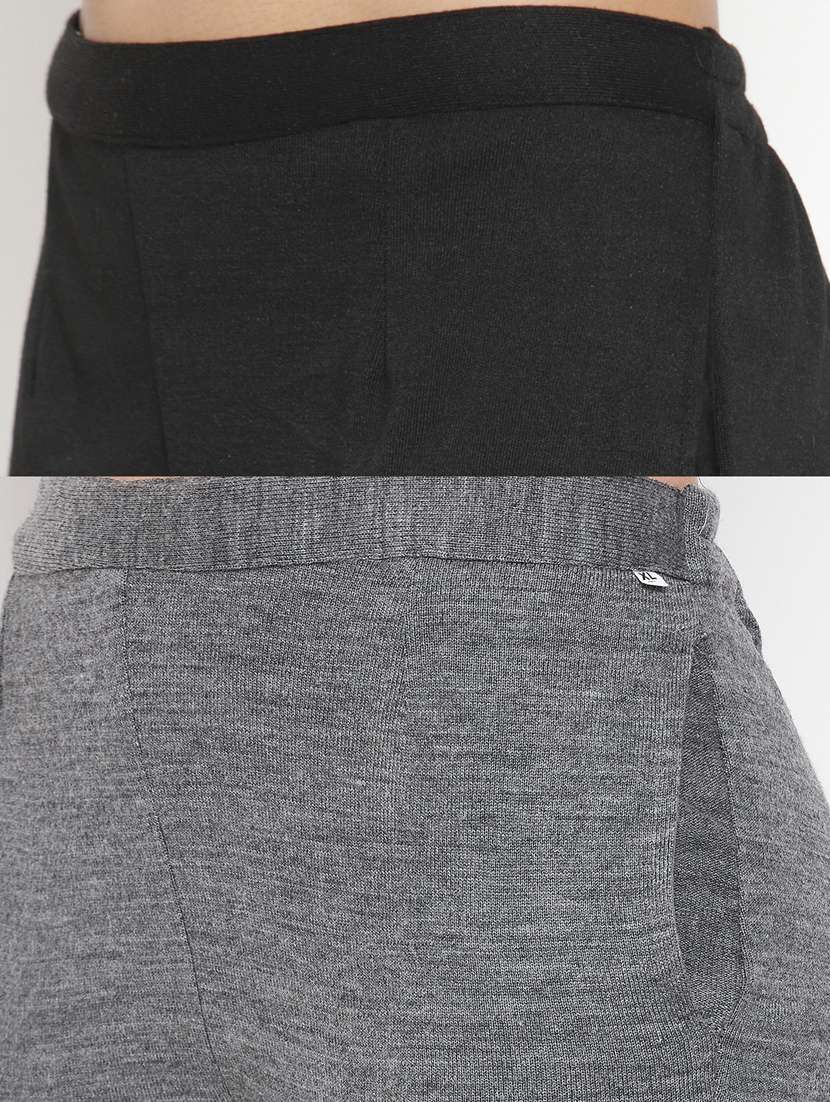 pack of 2 solid woolen trouser pant - 18652351 -  Standard Image - 5