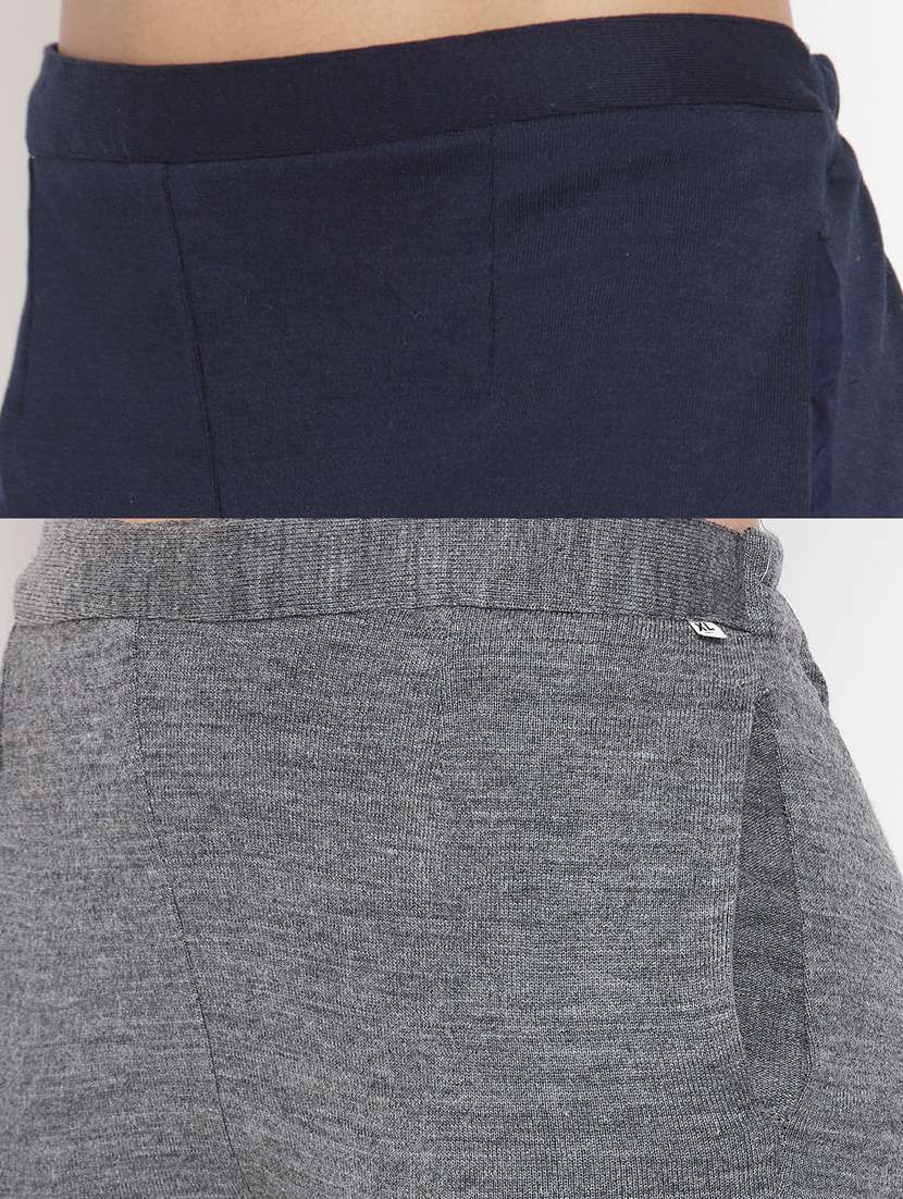 pack of 2 solid woolen trouser pant - 18652356 -  Standard Image - 5
