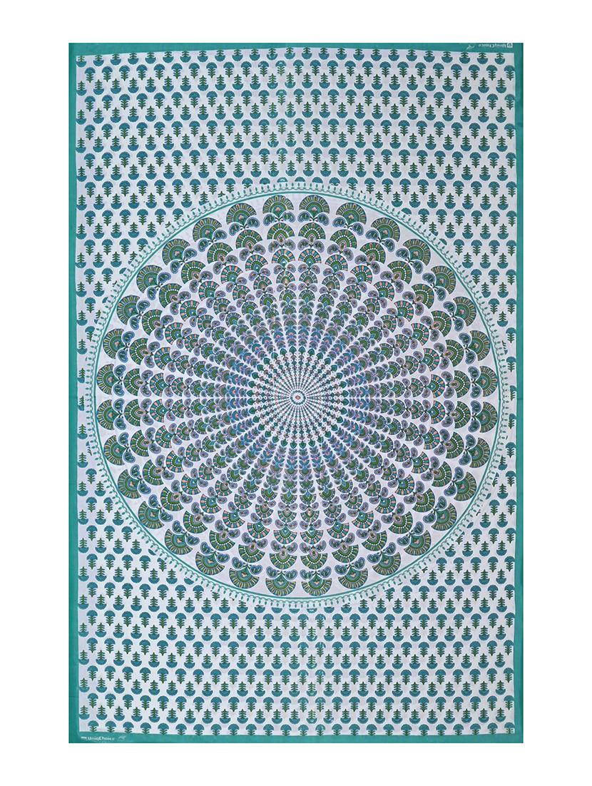 uniqchoice printed double bed sheet with 2 pillow cover - 18655731 - Standard Image - 5