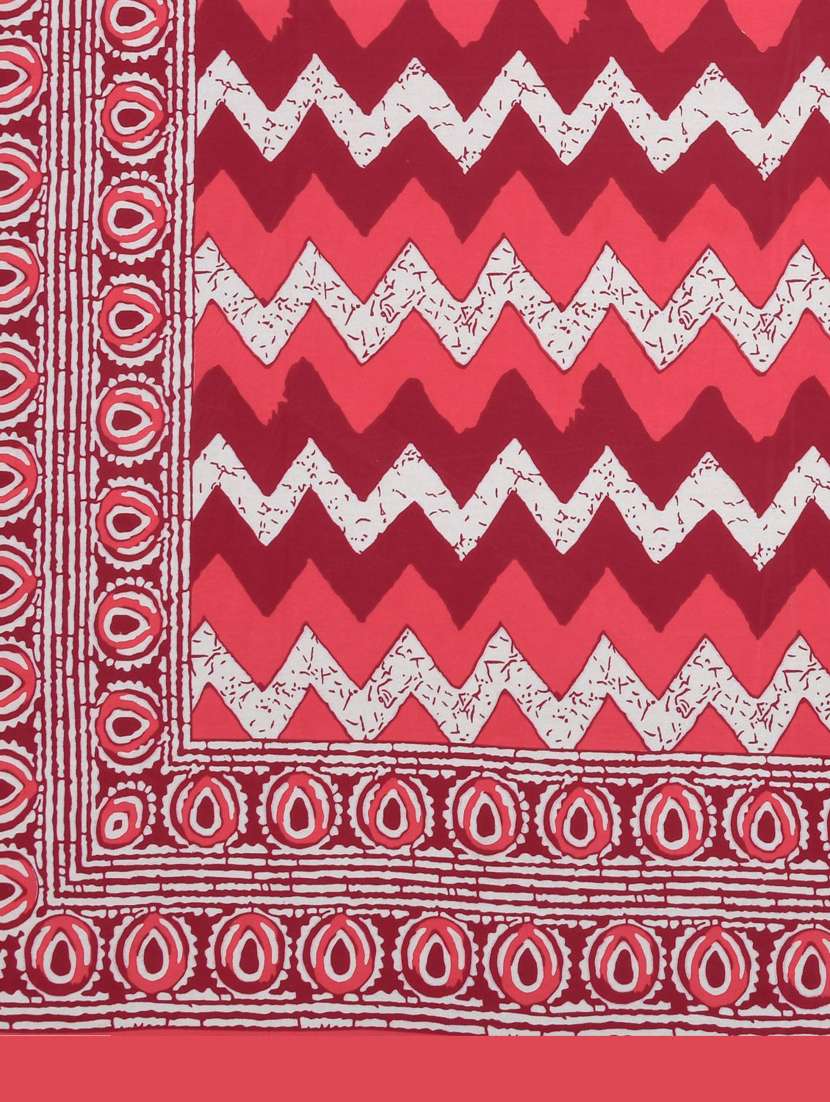 printed double bedsheet with 2 pillow cover - 18655795 -  Standard Image - 3