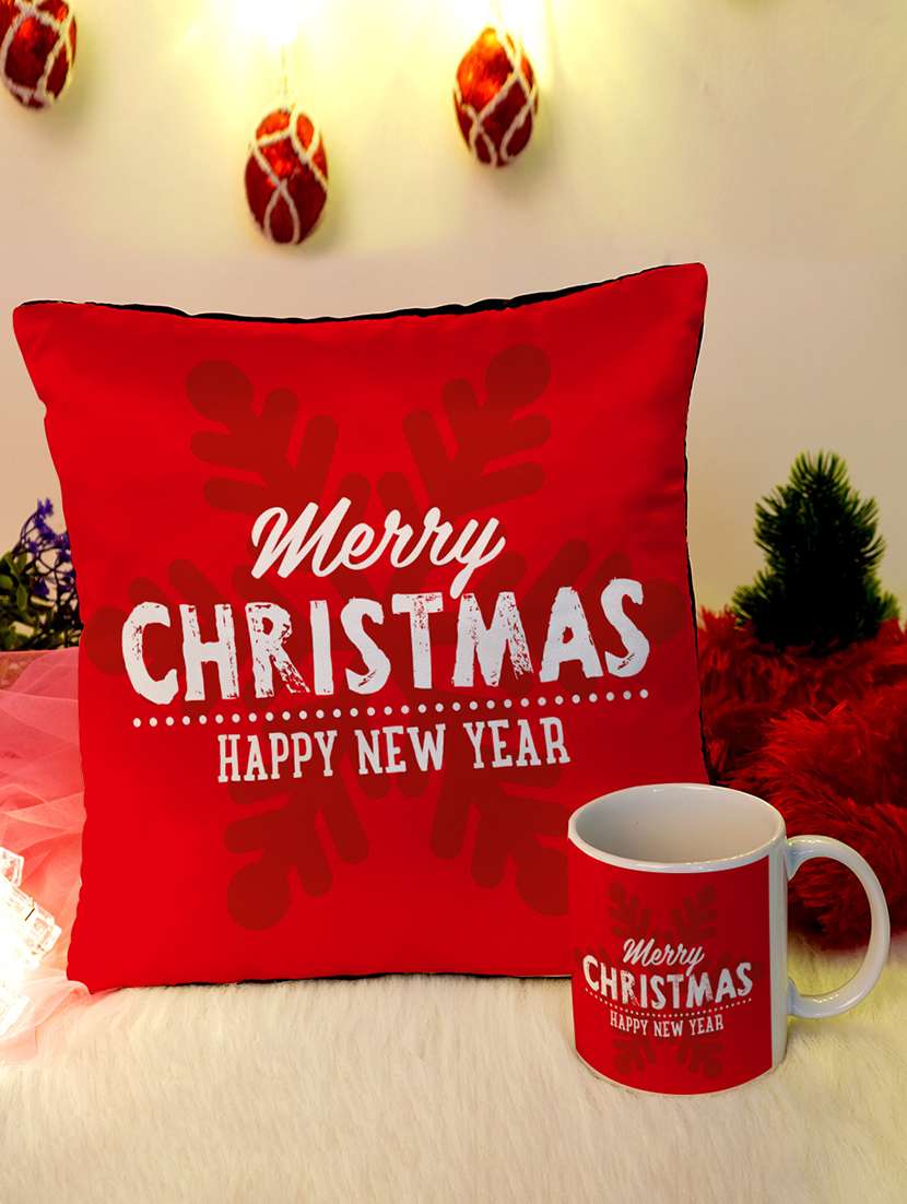 Christmas Cushion Mug Combo