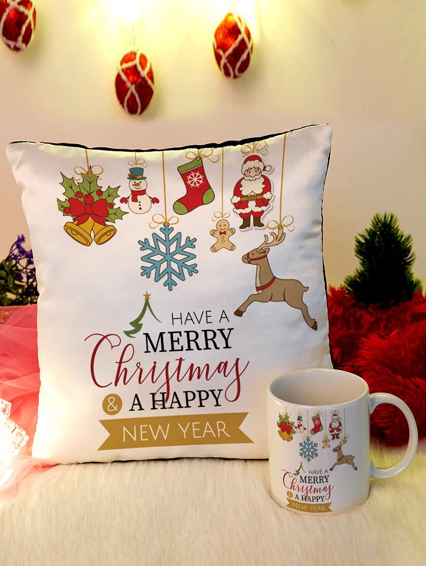 Christmas Cushion Mug Combo