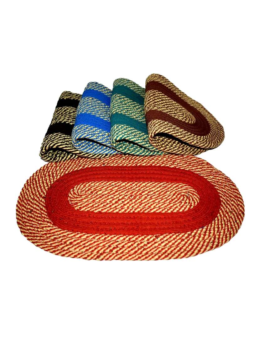 pack of 5 printed door mats