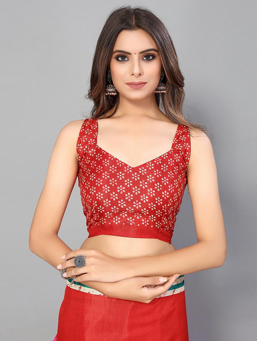 floral mysore silk saree with blouse - 18656430 - Standard Image - 3