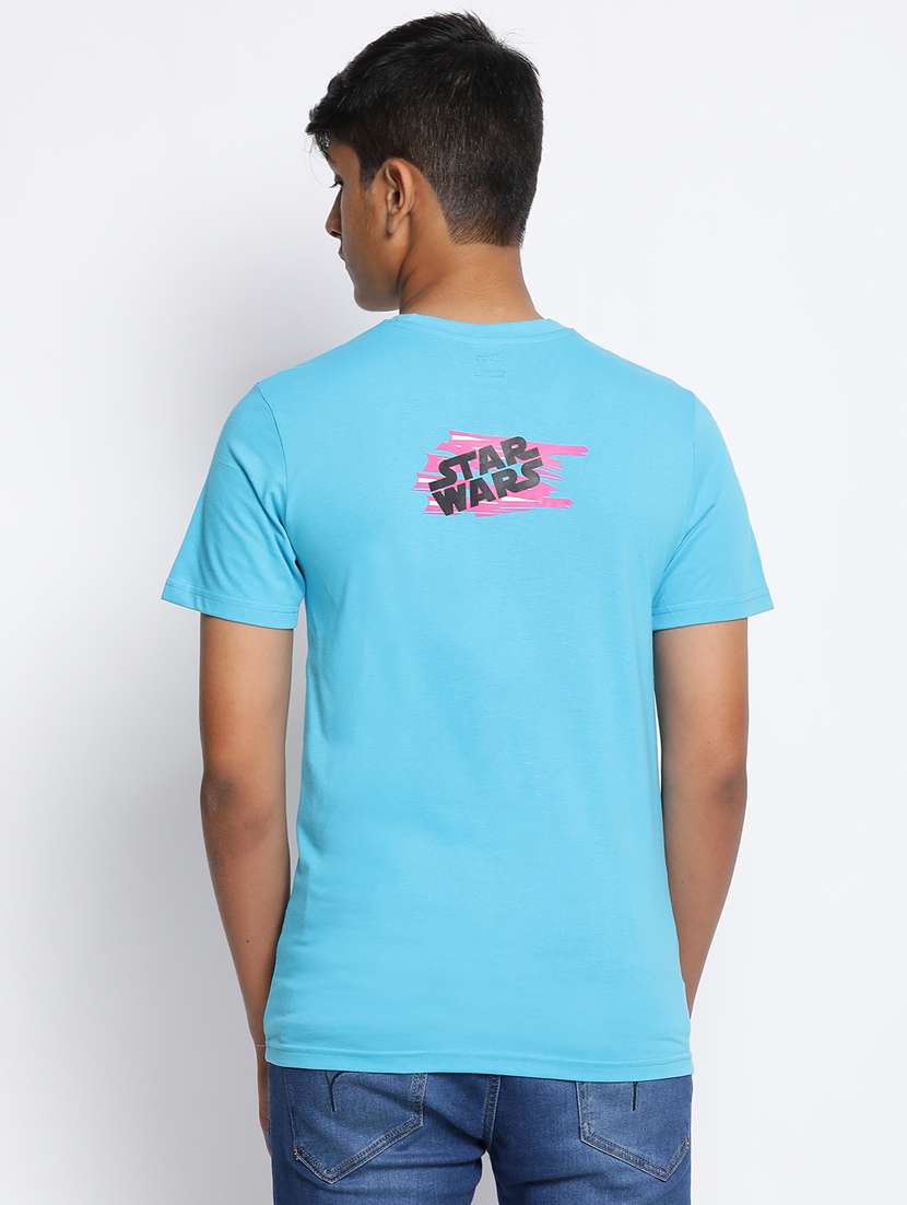 boys round neck front printed t-shirt - 18656564 -  Standard Image - 3