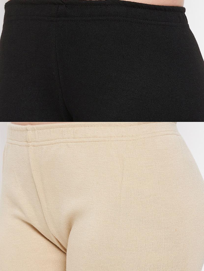 pack of 2 solid woolen legging - 18656866 - Standard Image - 5