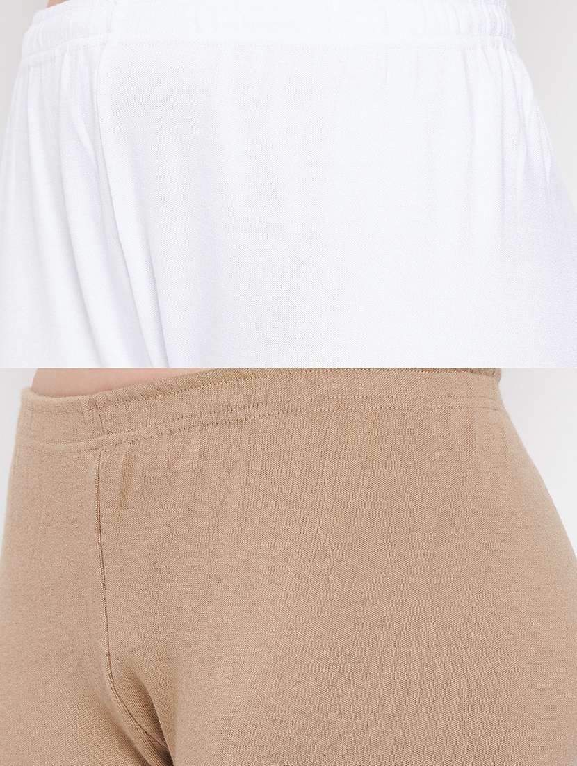 pack of 2 solid woolen legging - 18656880 -  Standard Image - 5