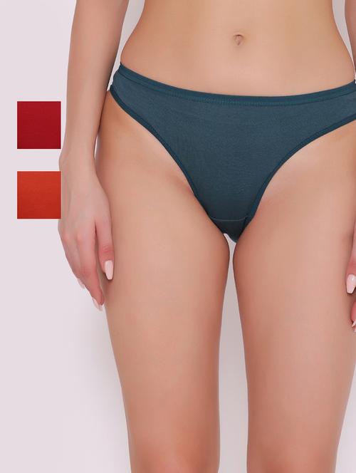pack of 3 solid hipster panty - 18656972 - Standard Image - 0