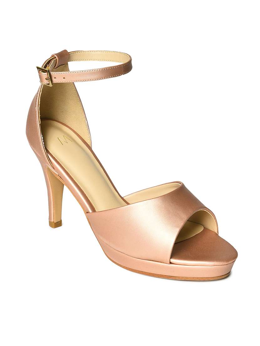 women solid ankle strap sandal