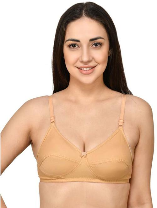 solid non padded regular bra - 18658275 -  Standard Image - 0