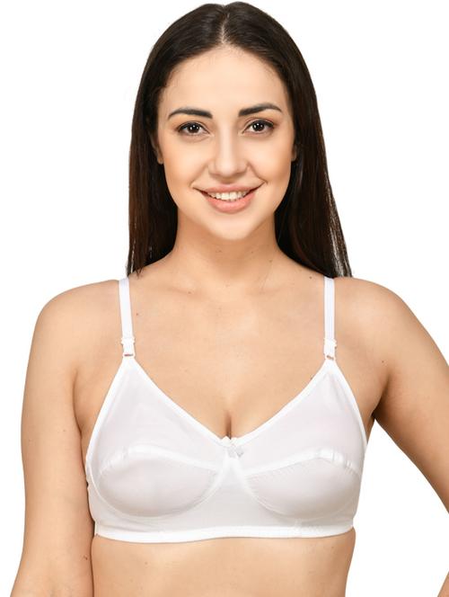 solid non padded t-shirt bra - 18658283 - Standard Image - 0
