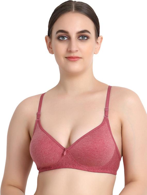 solid lightly padded t-shirt bra - 18658309 - Zoom Image - 0