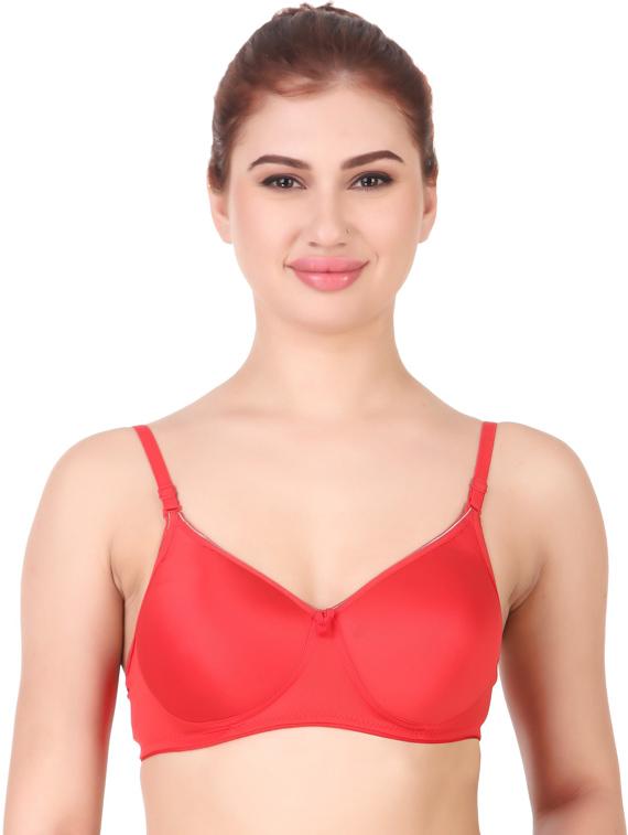 solid non padded regular bra - 18658347 - Zoom Image - 0
