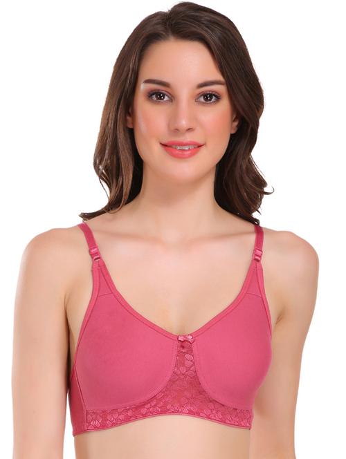 solid lightly padded regular bra - 18658472 - Standard Image - 0