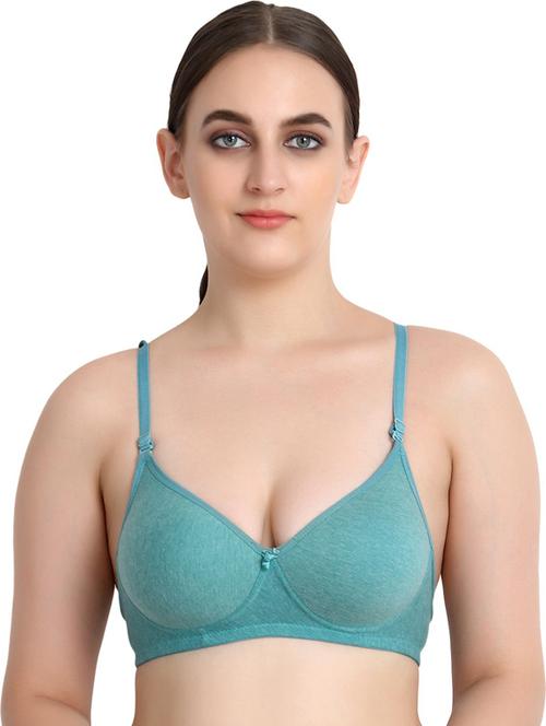 printed lightly padded t-shirt bra - 18658481 - Standard Image - 0