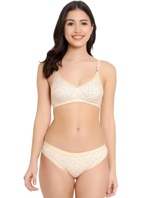 printed bra and panty set - 18658528 -  Standard Image - 0