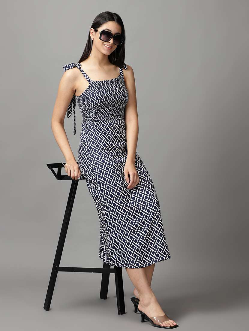 women's shift houndstooth dress - 18659009 - Standard Image - 3