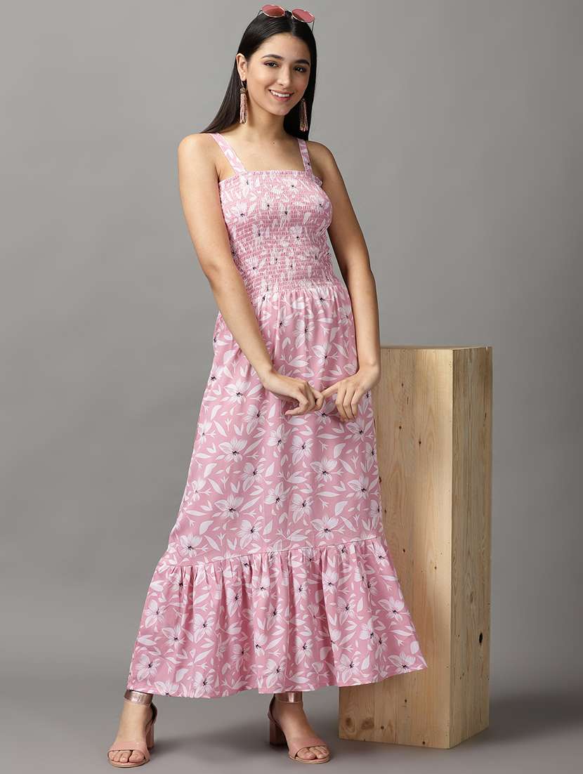 women's tiered dress floral dress - 18659010 -  Standard Image - 3