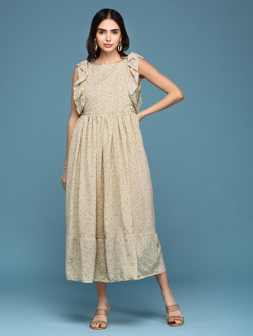 women's tiered dress floral dress - 18659012 - Standard Image - 3