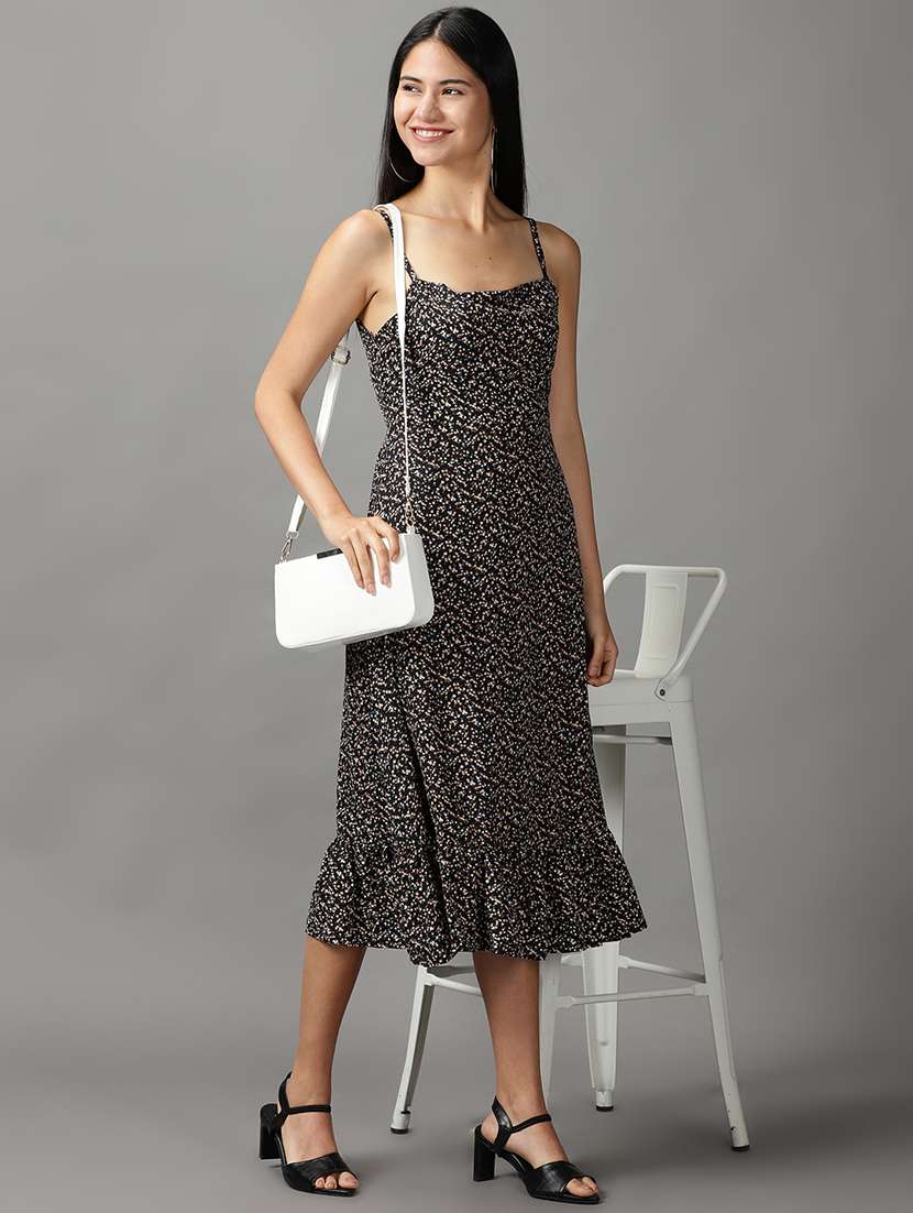 women's fit & flare floral dress - 18659015 -  Standard Image - 3