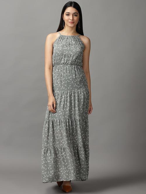 women's tiered dress floral dress - 18659037 -  Standard Image - 0