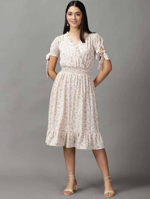 women's tiered dress floral dress - 18659064 -  Standard Image - 0