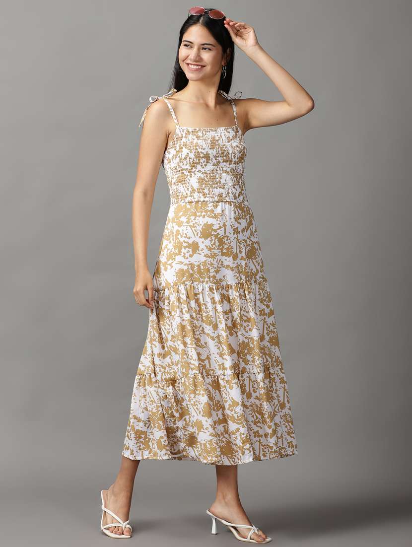 women's tiered dress floral dress - 18659080 -  Standard Image - 3