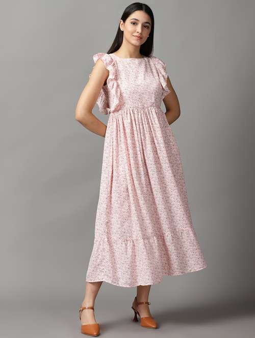 Women's Tiered Dress Floral Dress
